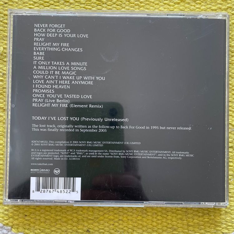 TAKE THATULTIMATE COLLECTION/NEVER Kaufen auf Ricardo