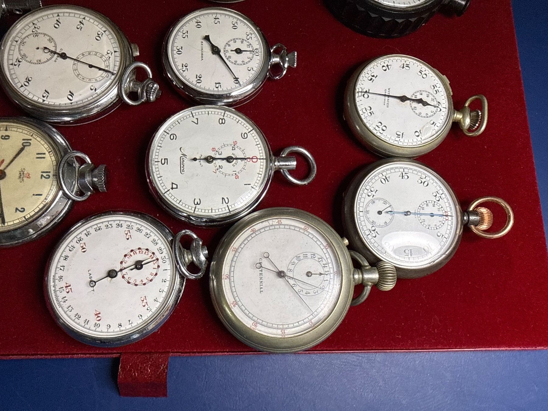 Orologi: Vintage Stoppuhren lot – Difettoso da Pfeffingen venduto da Allhandelklgwatches 4