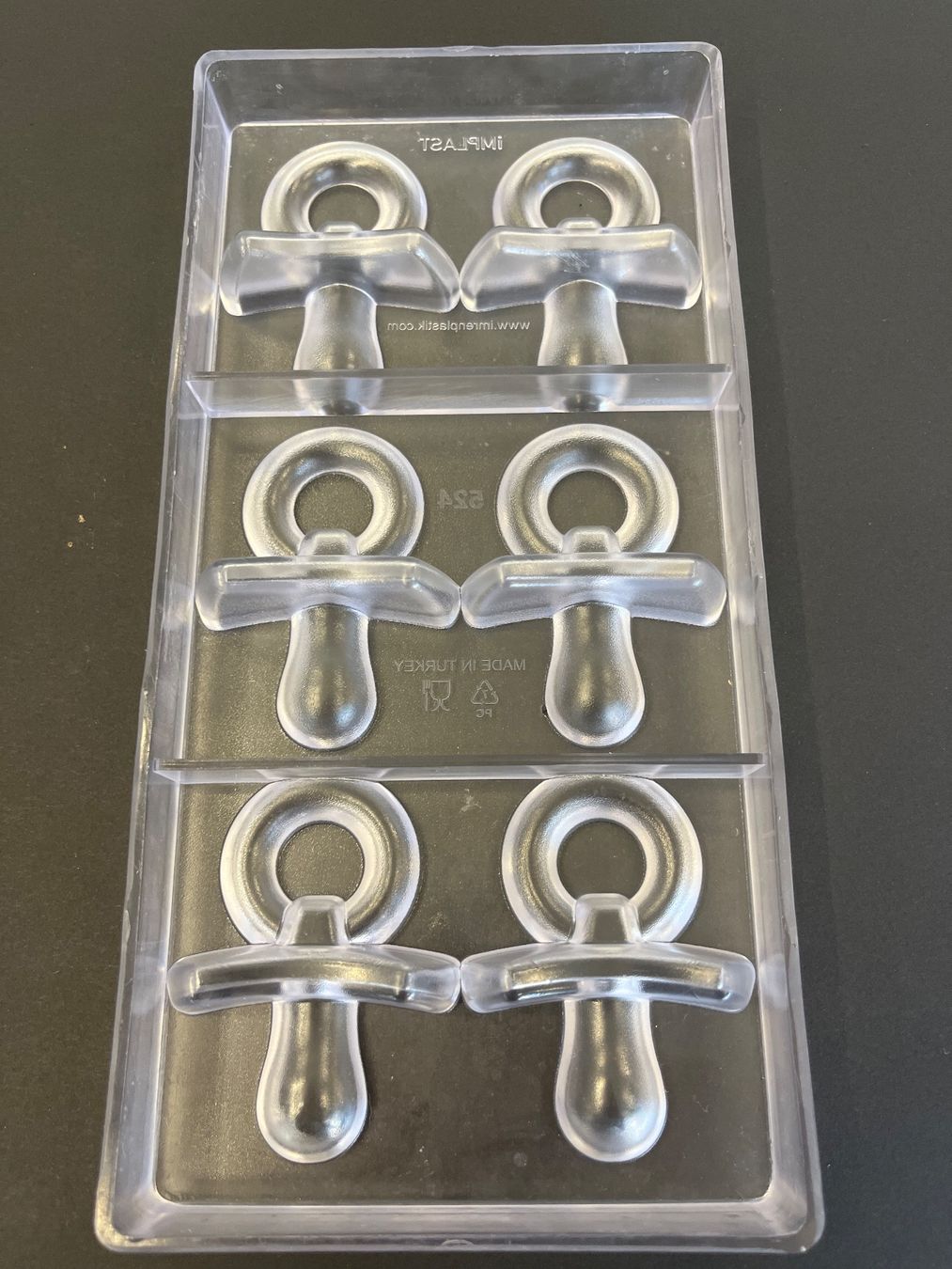 Teglie da forno: Polycarbonat Schokoladenform „Nuggi“ – Usato da Illnau venduto da flamingo007 1
