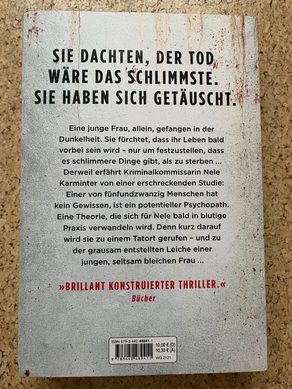 Libri: Taschenbuch "Bleicher Tod", Andreas Winkelmann – Usato da Grosswangen venduto da Vita500 1
