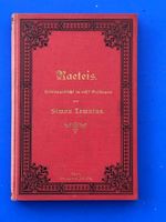 Lemnius: Raeteis Heldengedicht in acht Gesängen 1882 Raetica