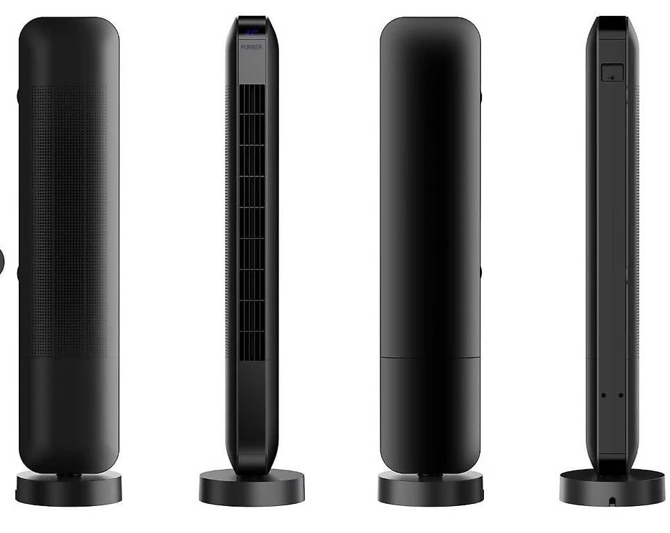 Ventilatori: FURBER Turmventilator DC schwarz – Usato da Grenchen venduto da Ejimi 1
