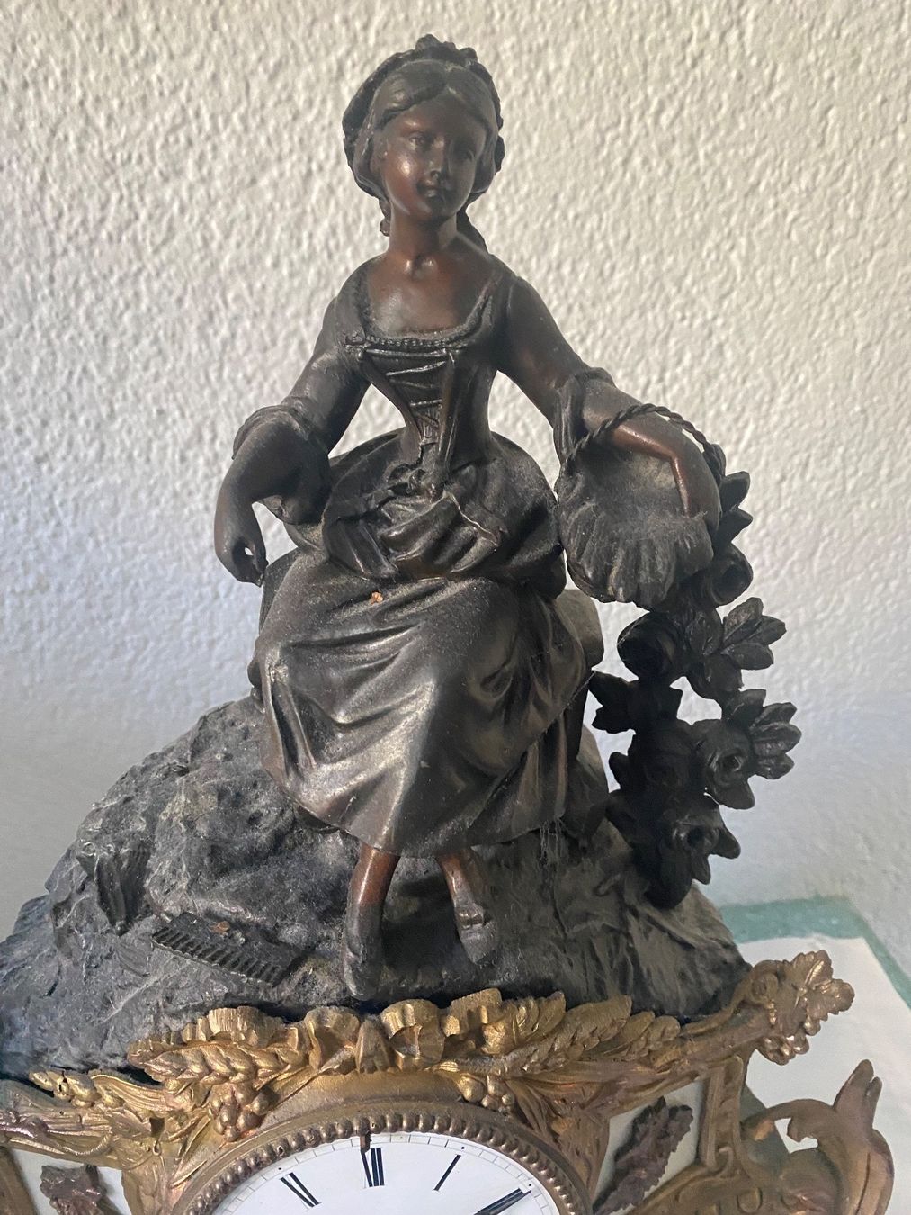 Stand- & Wanduhren: Alte Kamin Pendule Bronze Uhr – Gebraucht aus Bern von Ninitto 3