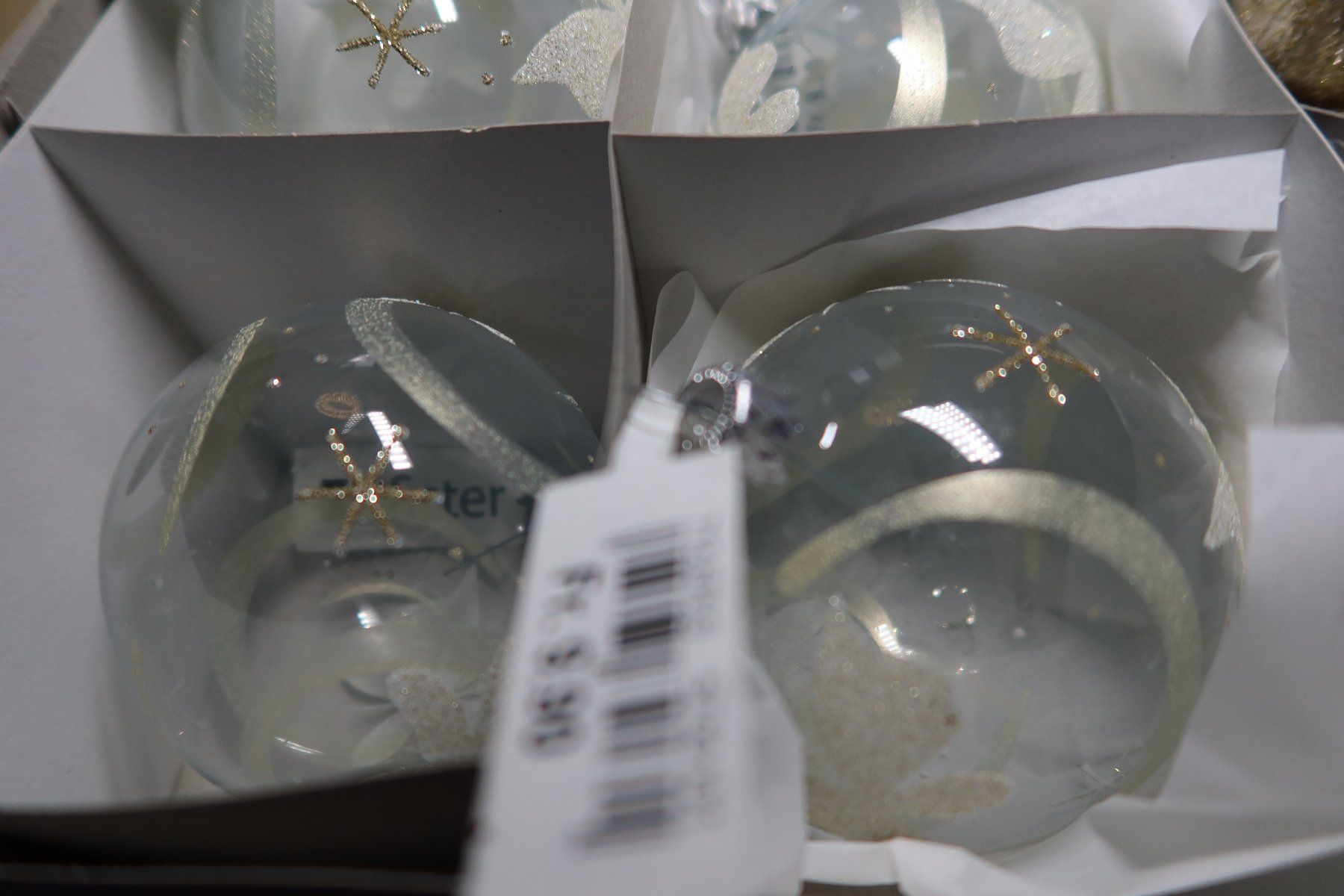 Pfister Tutte le decorazioni: Christbaumschmuck, 9-teilig, Glas - NEU – Nuovo e nell'imballaggio originale da Zürich venduto da Piki7 8