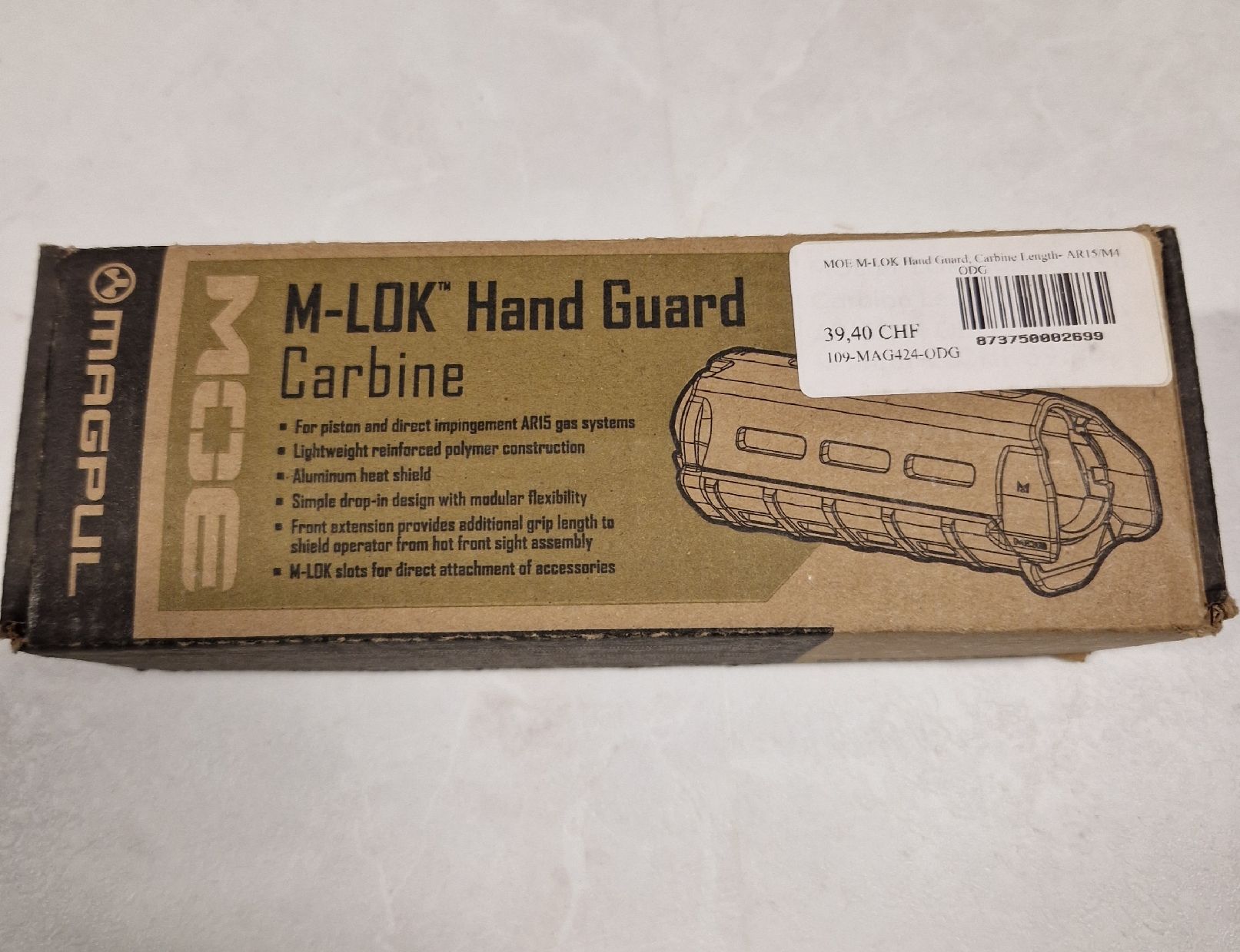 Tutti gli attrezzi: Magpul Handschutz,  AR15/M4 – Nuovo e nell'imballaggio originale da Dorf venduto da Messer-Schweiz 1