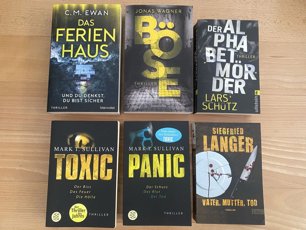 Livres: Bücherpaket Thriller – D'occasion à Rümlang par sno_w8yd 1