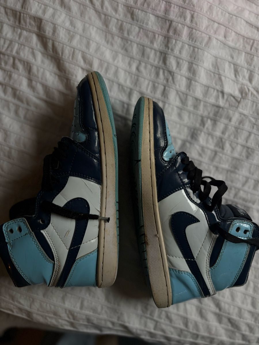 Jordan Scarpe da uomo: Baskets Nike Air Jordan 1 Bleu Clair – Usato da Le Grand-Saconnex venduto da c7w_ngx7 1