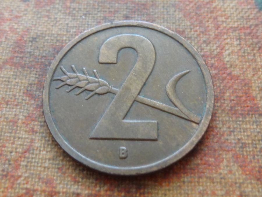 Alle Münzen: 2 Rp. 1954  (D) – Gebraucht aus Romanel-sur-Lausanne von Swift13 1