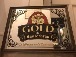 Vends miroir décoratif de bar Kanterbrau