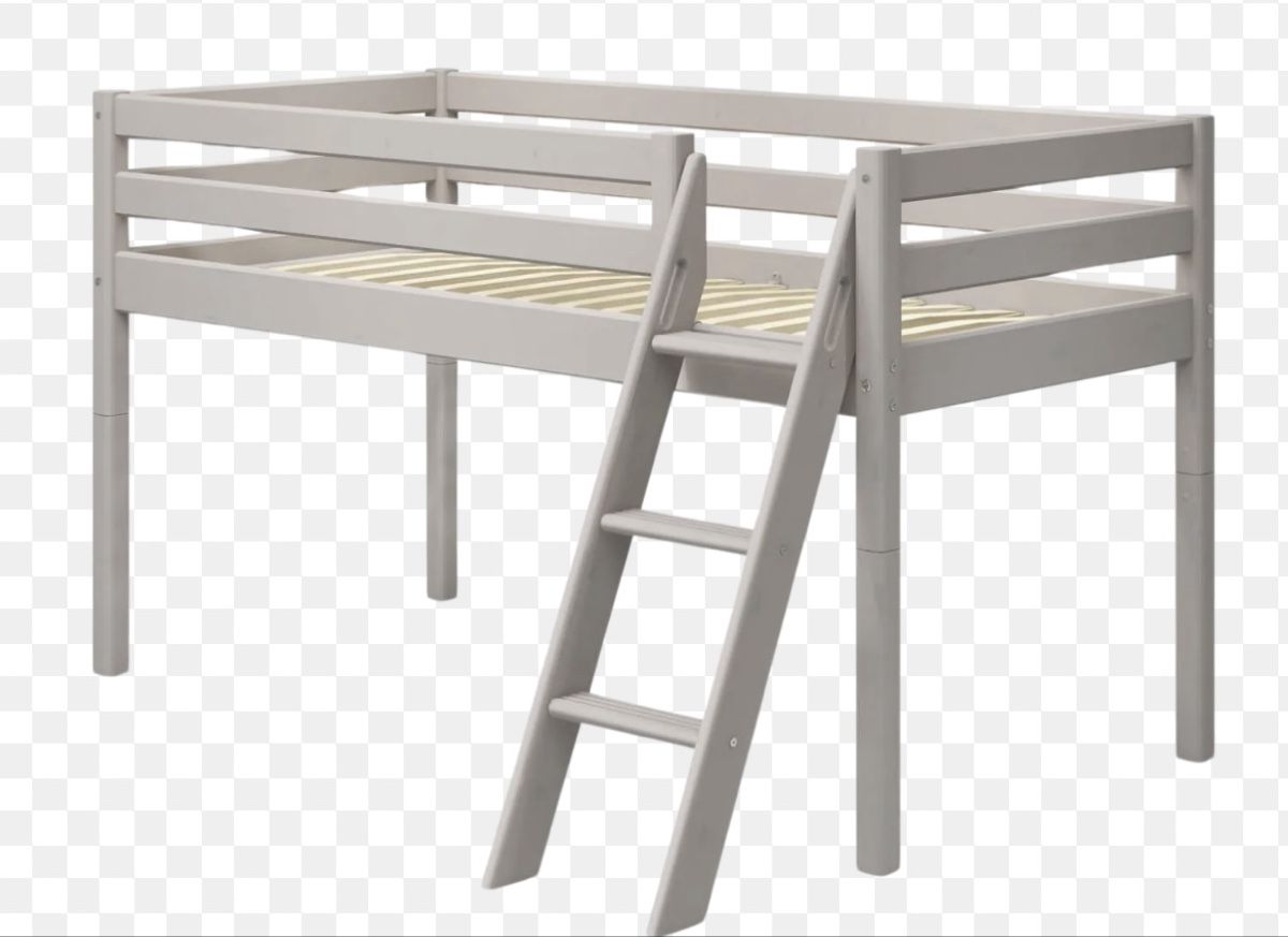 Flexa Scale: Flexa Leiter Grau Halbhochbett – Usato da Pfaffnau venduto da M_LU