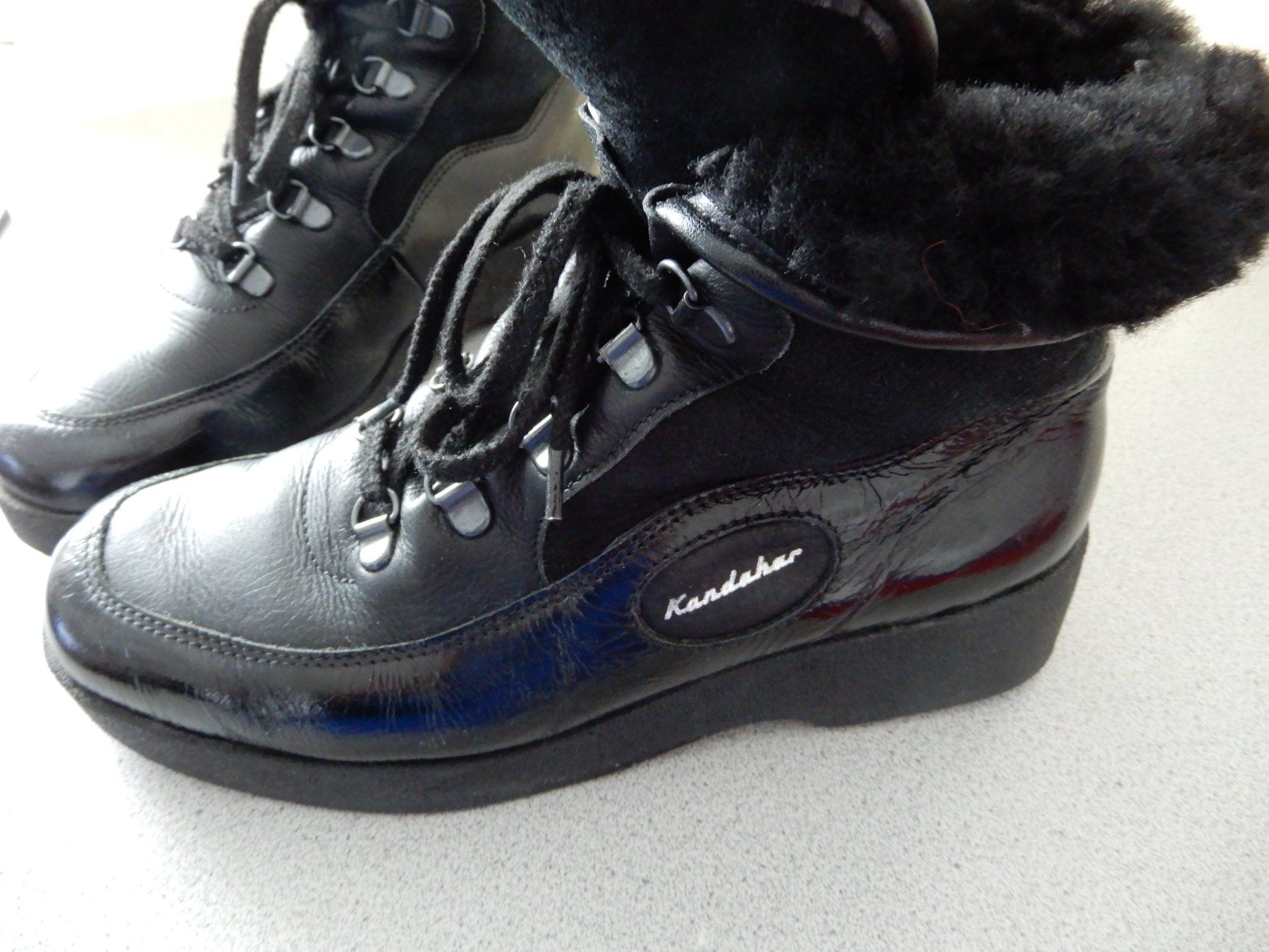 Kandahar Scarpe da donna: Kandahar Arosa, Grösse 38, schwarz – Usato da Burgdorf venduto da Liss