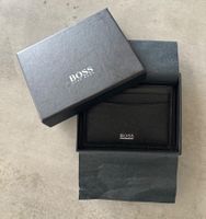 Hugo Boss „Signature“ Leder-Kartenetui / Card Case – NEU