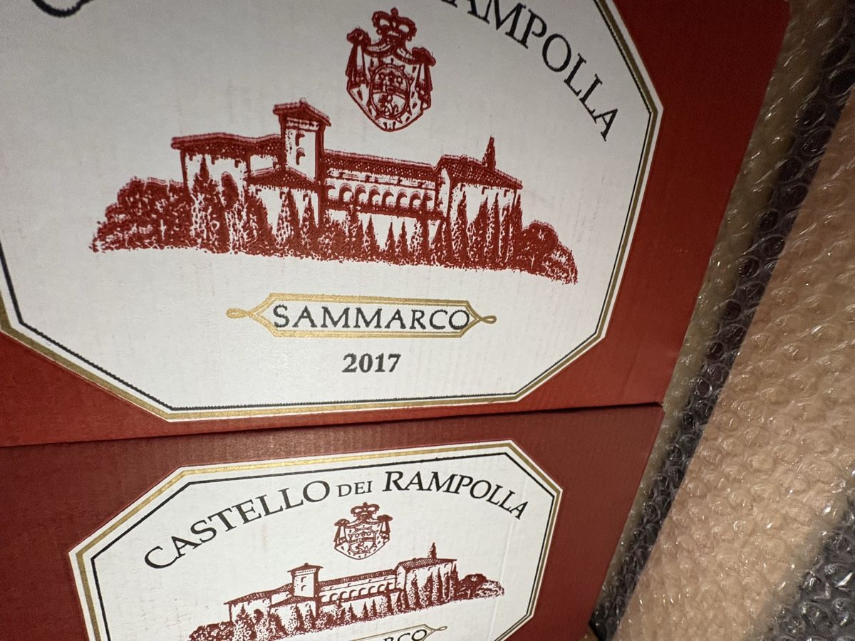 Vino: Sammarco 2017 - Castello dei Rampolla - 6 Fl. 75 cl – Nuovo e nell'imballaggio originale da Luzern venduto da allen.mann