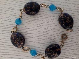 Venezianisches Armband mit Murano-Glas-Perlen
