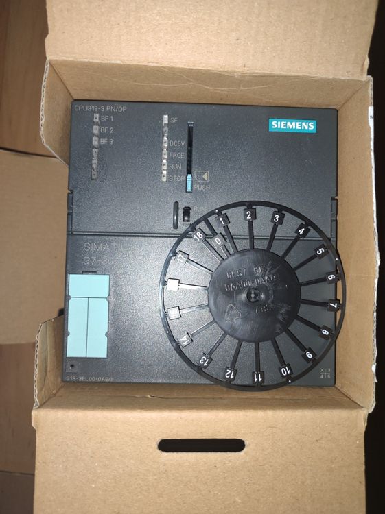 Siemens SIMATIC S7-300 CPU319-3 PN/DP / 6ES7318-3EL01-0AB0 (Neu (gemäss ...