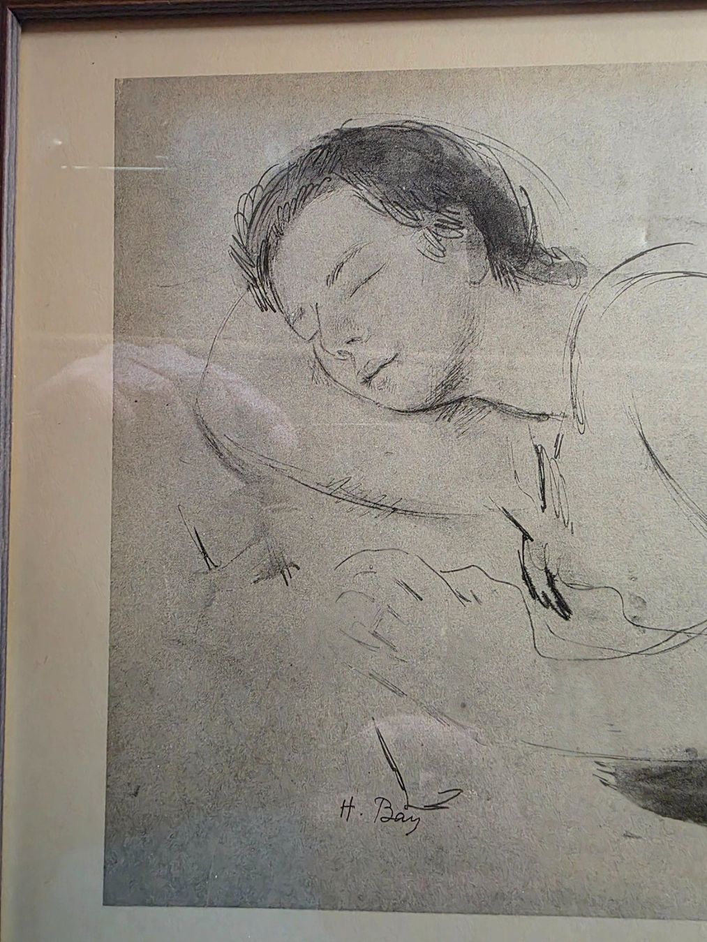 Foto & Immagini: Hanni Bay - Bild - Lithographie ? - signiert – Usato da Walterswil BE venduto da Lonitti 4