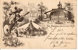 Tir Fédéral Neuchatel 1898