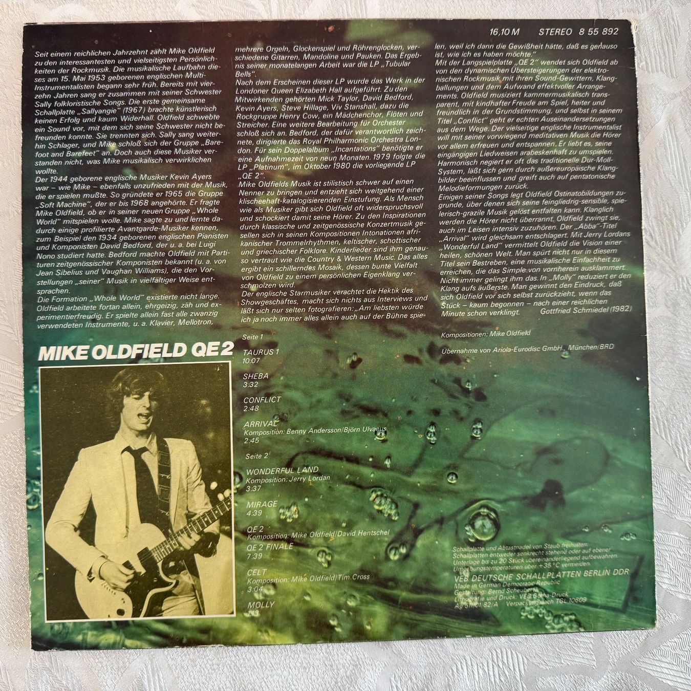 Dischi in vinile: MIKE OLDFIELD - QE 2 – Usato da Zürich venduto da fehlton 1
