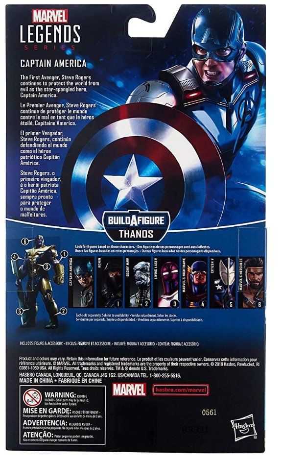 Marvel Figuren: Marvel Legends Avengers: Endgame Captain America – Neu und originalverpackt aus Männedorf von Molum 2