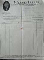 Wernli Frères Trimbach 1929
