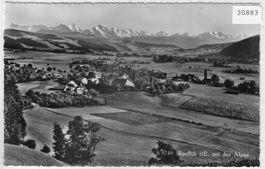 Ranflüh i./E. mit den Alpen