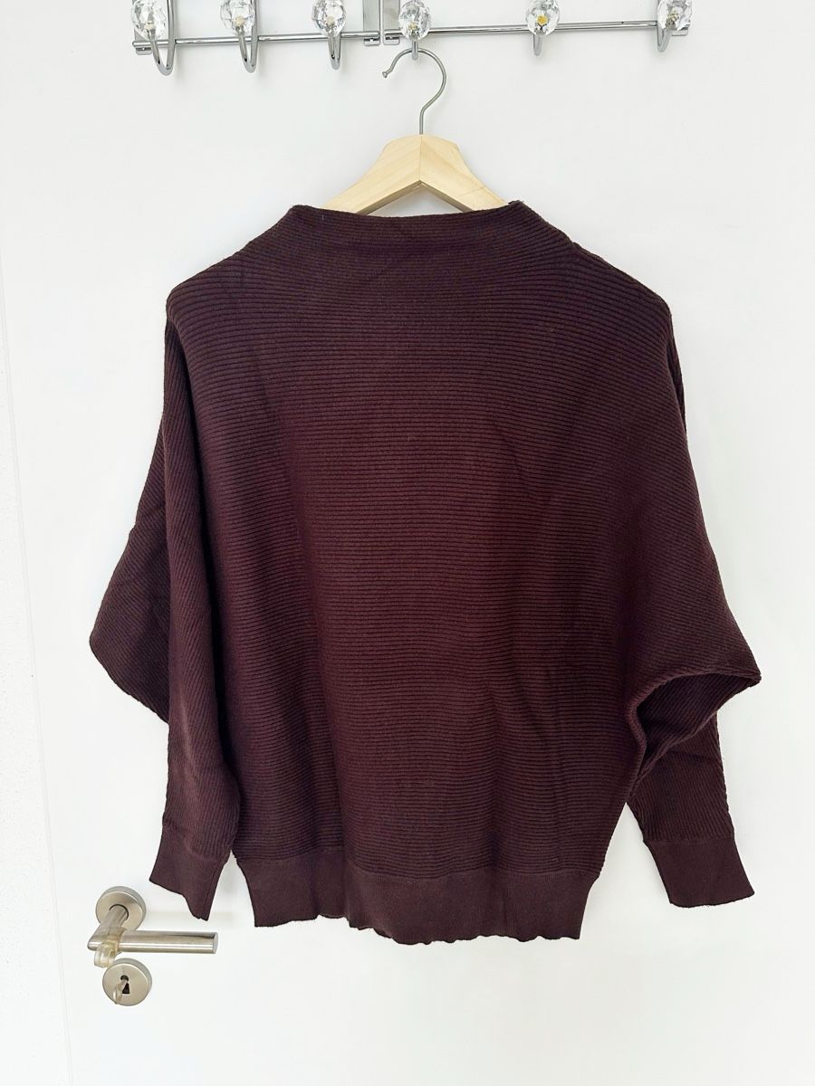 Pullover & Sweatshirts: Damen Pullover zero gerippt dunkelbraun Grösse 38-neu – Neu (gemäss Beschreibung) aus Eglisau von Brewster1 3