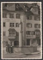 St. Gallen, am Gallusbrunnen  1940  (I