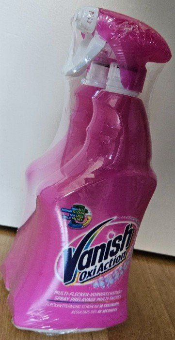 Prodotti di pulizia: Vanish Vorwaschspray color Doppelpack OVP – Nuovo e nell'imballaggio originale da Muttenz venduto da Gepard23