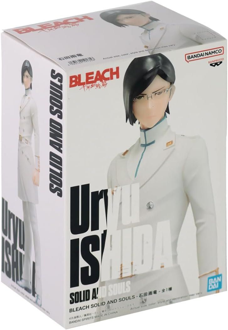 Bandai Figuren: Uryu Ishida - Bleach - Solid and Souls 16 cm – Neu und originalverpackt aus St-Imier von ATTAKSHOP 9