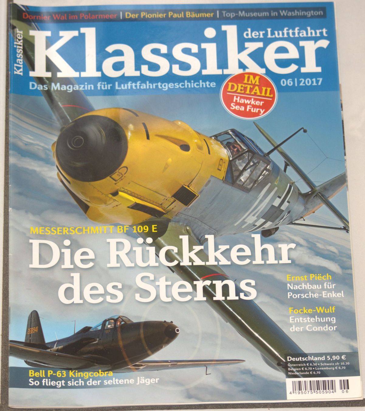 Bücher: Klassiker der Luftfahrt Nr.6-2017 – Gebraucht aus Basel von Dogana