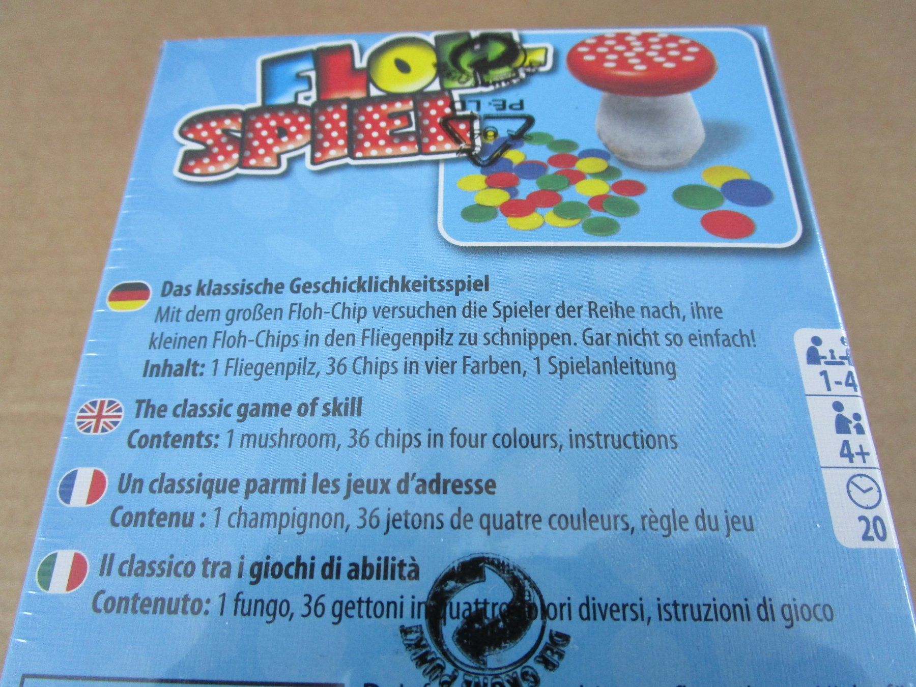 Giochi: Flohspiel – Nuovo e nell'imballaggio originale da Grenchen venduto da Uhus15 1