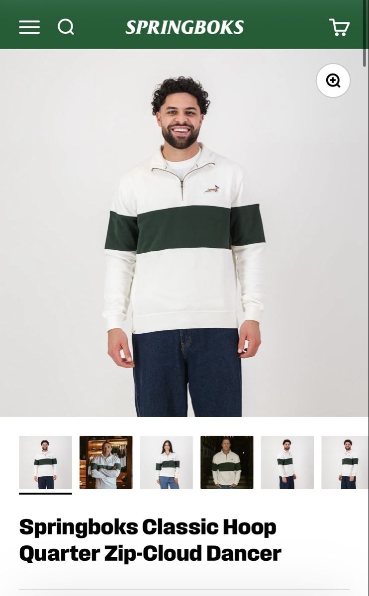 Maglioni & Felpe: Springboks classic hoop quarter-zip, sweater – Nuovo e nell'imballaggio originale da Zürich venduto da Jos_lgf6 1