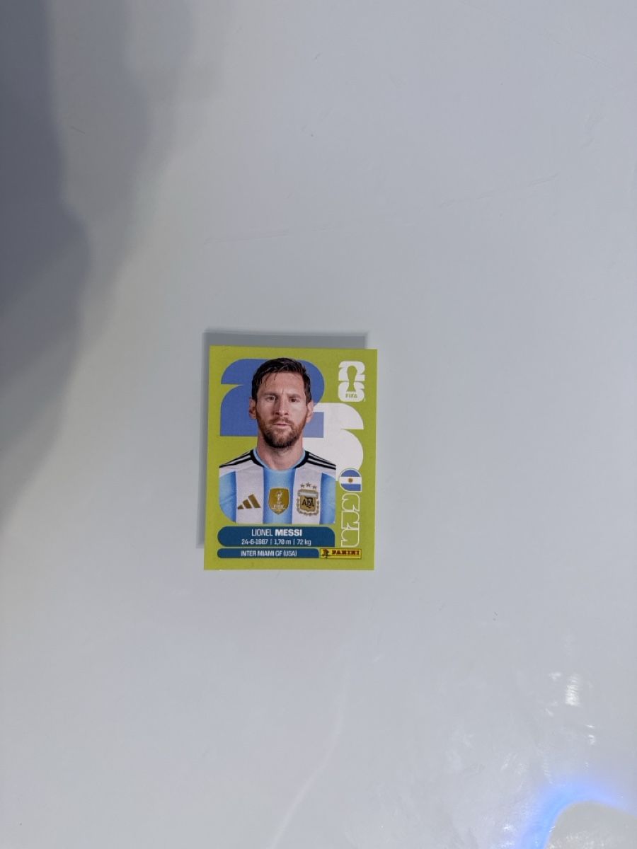 Panini Carte collezionabili: Panini WM 2026 Lionel Messi – Nuovo (secondo la descrizione) da Kirchberg BE venduto da sof_qc65