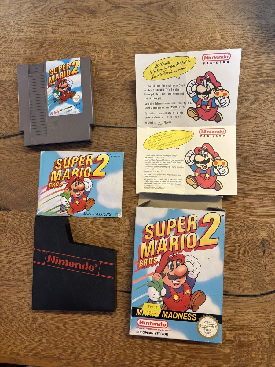 Nintendo Giochi: Nintendo NES Mario Bros 2 super Zustand – Usato da Brütten venduto da Swerman1984 1