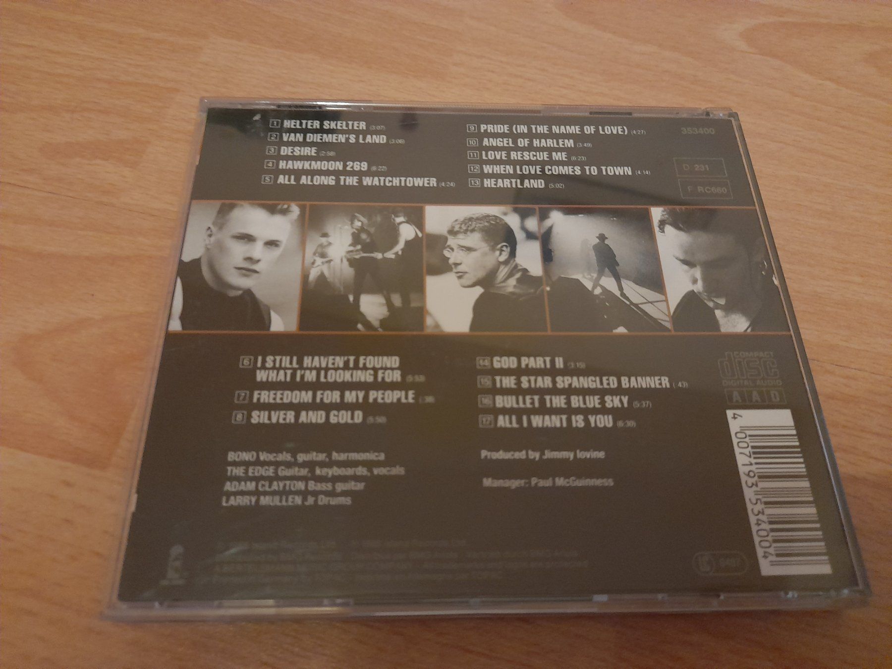 CD: U2 - Rattle And Hum CD Album – Usato da Lustmühle venduto da chevi03 2