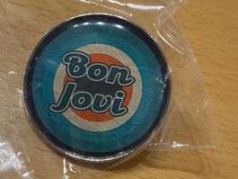 Bon Jovi Pin Anstecker Punk Rock Metal Pop