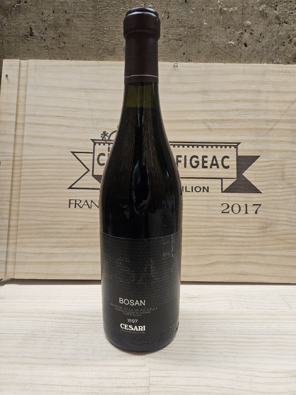 Amarone Vino: Cesari Bosan Amarone 1997 – Nuovo e nell'imballaggio originale da Zofingen venduto da WouterSamwel