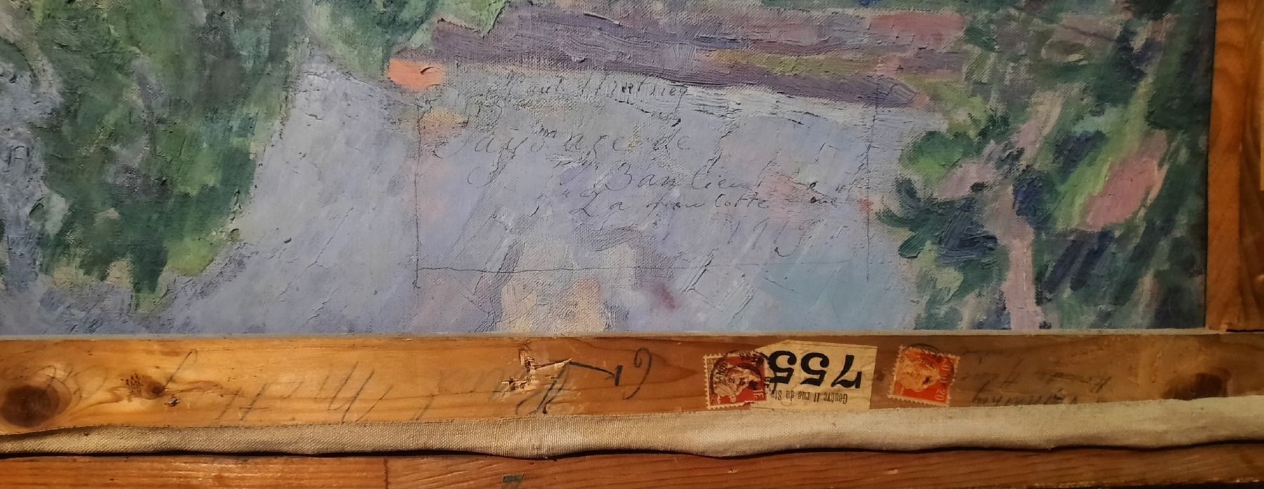 Dipinti: PAUL MATHEY 1891 - 1972 – Usato da Genève venduto da Enigme8 1