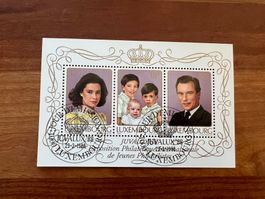 1988 Luxembourg Block Erstag  (A1027)