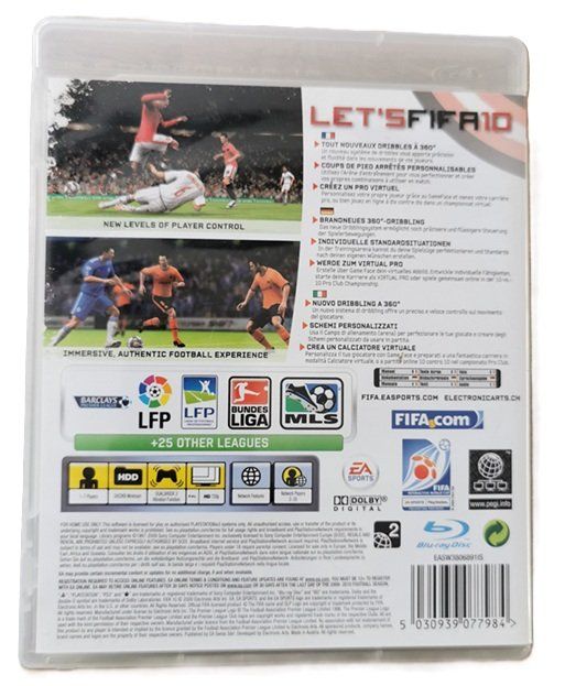 Giochi: FIFA 10  (PS3-Game) – Usato da Wilen b. Wollerau venduto da morethanmusic 2
