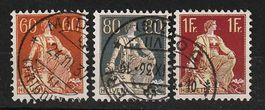 1933-1934, Helvetia mit Schwert geriffelt