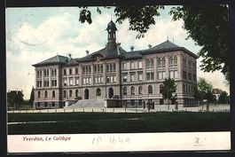 AK Yverdon, Le Collège, 1909