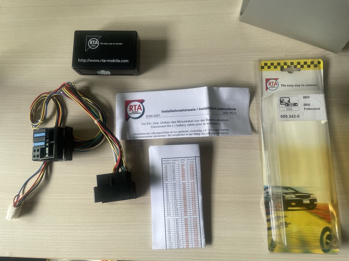 BMW Radio: Interface Autoradio TV/DVD Free / BMW Professional – Nuovo e nell'imballaggio originale da Denges venduto da Ricautomotive