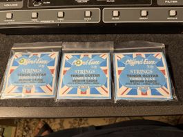 3 jeux Cordes GDAE guitare ténor Clifford Essex