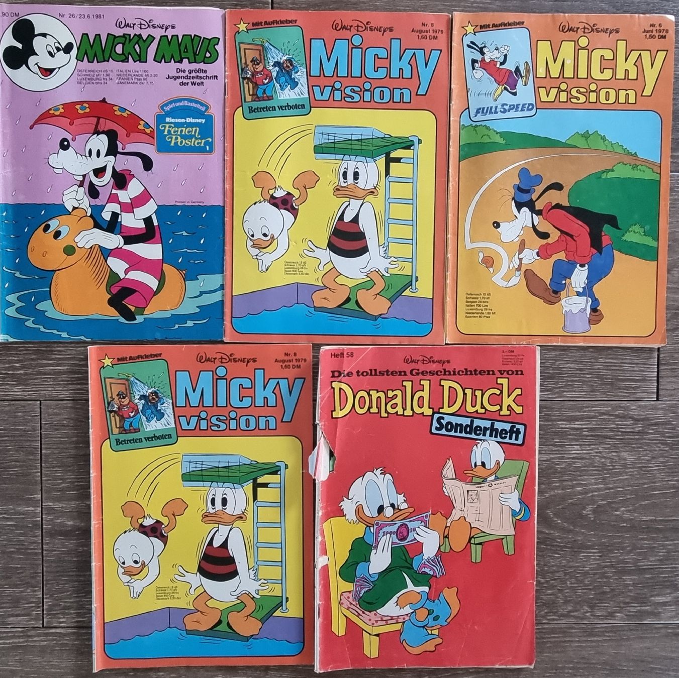 Fumetti: Walt Sidney - Micky Maus - Donald Duck  – Usato da Windisch venduto da Firstspace 1