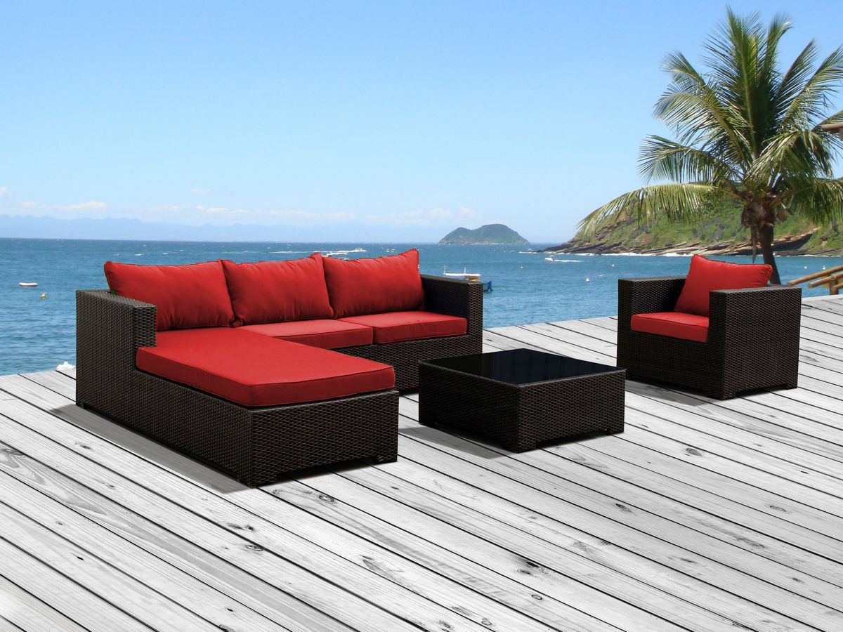 Divani: Rattan Lounge Gartenmöbel – Nuovo e nell'imballaggio originale da Kölliken venduto da Peter-Moebel 2