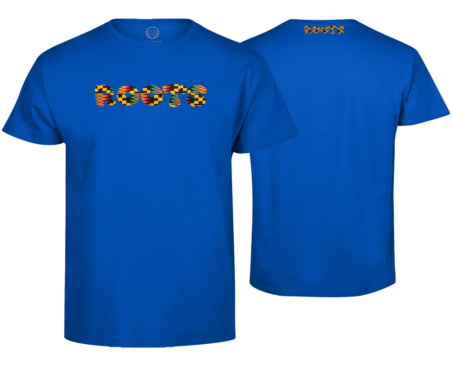 T-shirt: Roots Premium Tshirt mit Kente - Wald Grün – Nuovo e nell'imballaggio originale da Regensdorf venduto da StyleTown 5