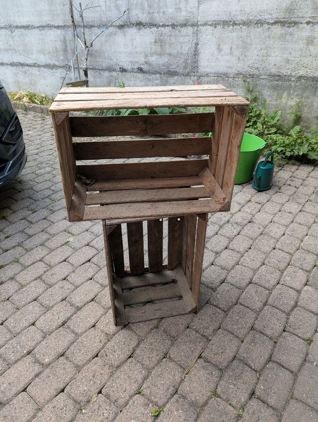 Transportkisten: Holz Harrassen 2 Stück – Gebraucht aus Krattigen von m91arco