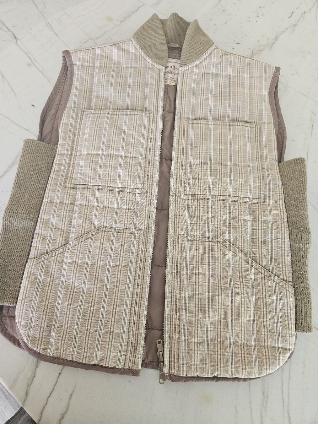 Marlboro Gilet & Giacche senza maniche: Marlboro Classics Weste kariert Gr. M – Usato da Kloten venduto da Tacha_gb