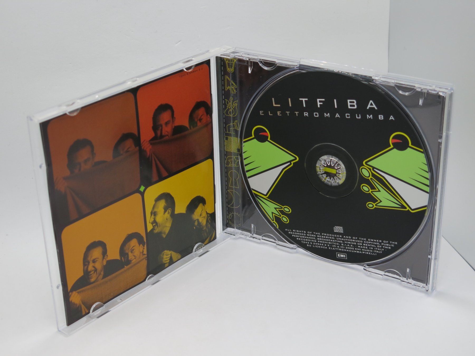CD: CD: Litfiba – Elettromacumba – Usato da Ernetschwil venduto da luisvonerni 1